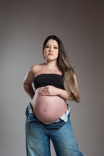Ensaio Gestante Mariane - Estúdio Tarik Dhiego Fotografia