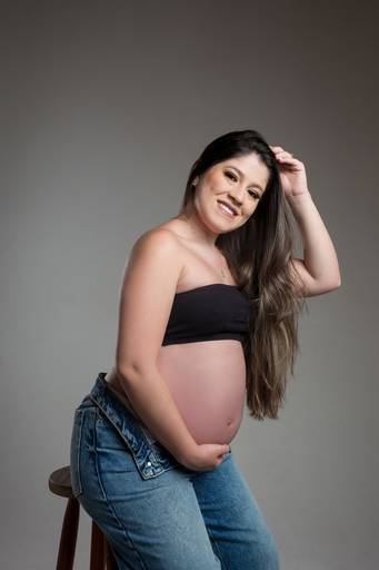 Ensaio Gestante Mariane - Estúdio Tarik Dhiego Fotografia