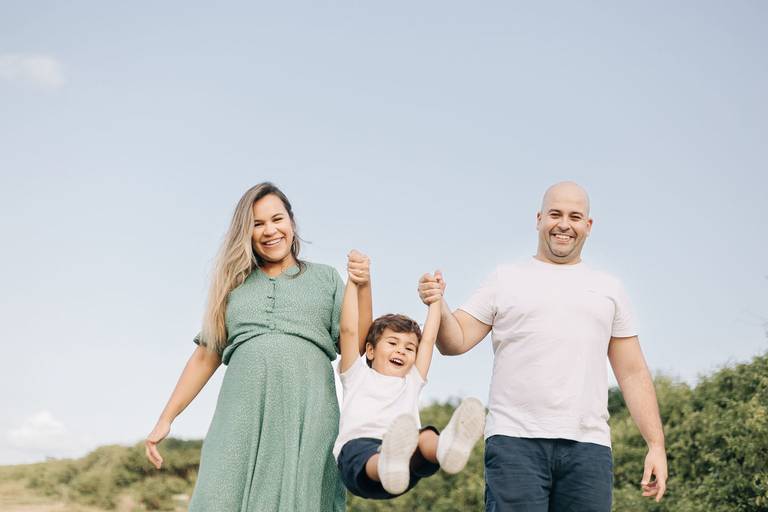 Ensaio de Família, Acompanhamento e bebê Barra da Tijuca RJ