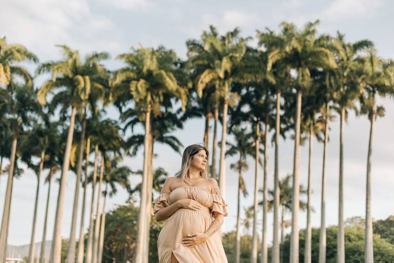 Ensaio de Gestante Urbano Barra da Tijuca RJ