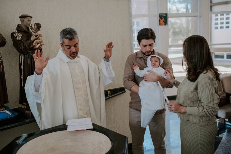 Cobertura fotográfica de Batizado em Brasília