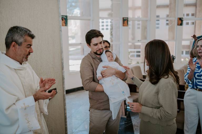 Cobertura fotográfica de Batizado em Brasília