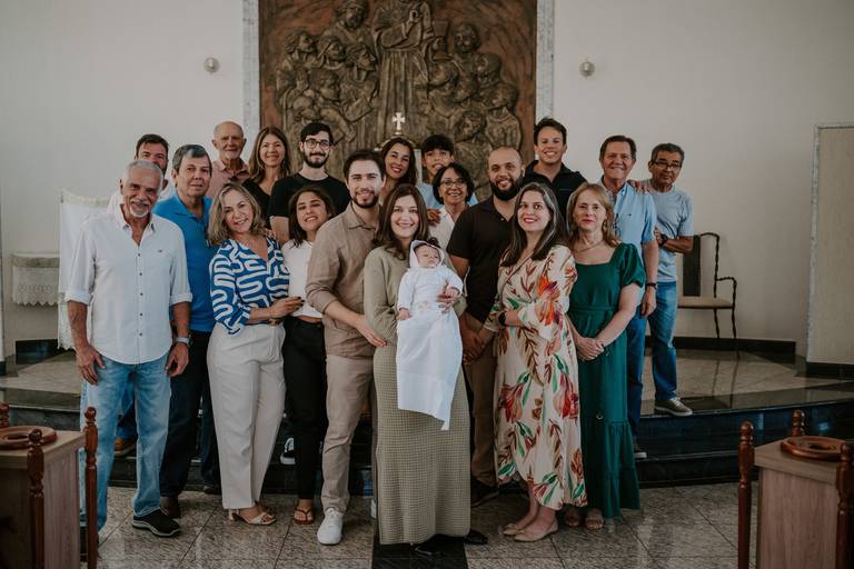 Cobertura fotográfica de Batizado em Brasília