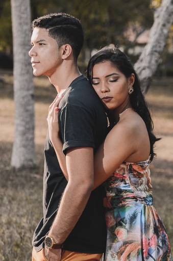 Ensaio Casal no Bosque da Vila