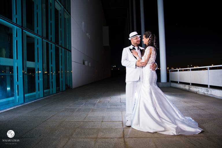 FOTOS DE CASAMENTO AO AR LIVRE NA IGREJA DE DIA DE NOITE FOTOGRAFIA MAIARA DIAS  CAMPINAS SP
