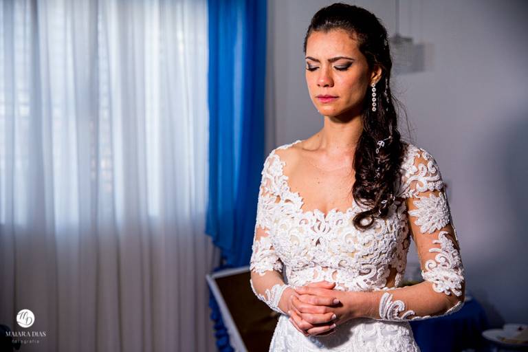 FOTOS DE CASAMENTO AO AR LIVRE NA IGREJA DE DIA DE NOITE FOTOGRAFIA MAIARA DIAS  CAMPINAS SP