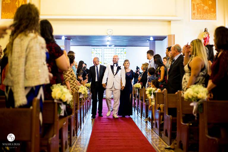 FOTOS DE CASAMENTO AO AR LIVRE NA IGREJA DE DIA DE NOITE FOTOGRAFIA MAIARA DIAS  CAMPINAS SP