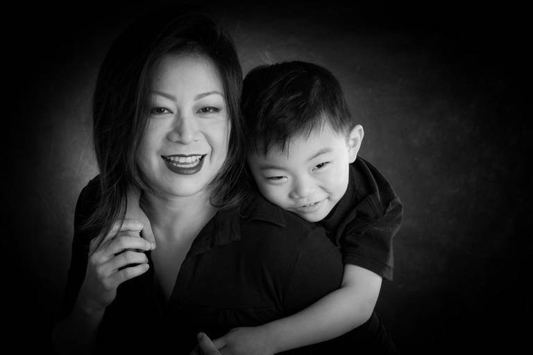 retrato preto e branco