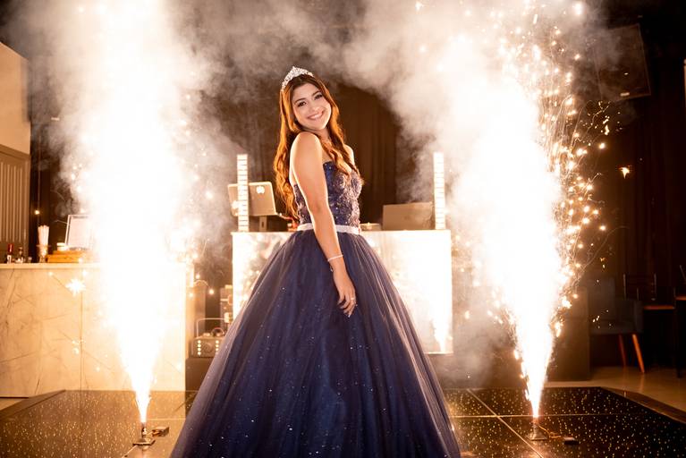 Entrada da debutante.