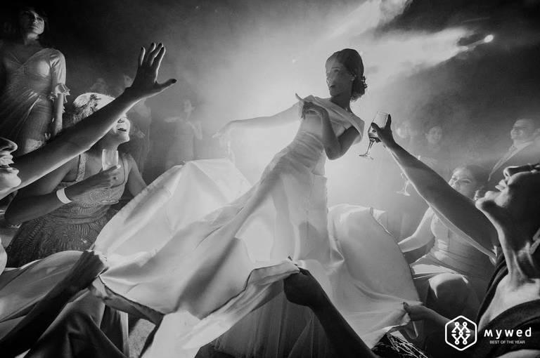 Foto premiada no mywed, best of the year, mywed, noiva dancando, fotografia de casamento