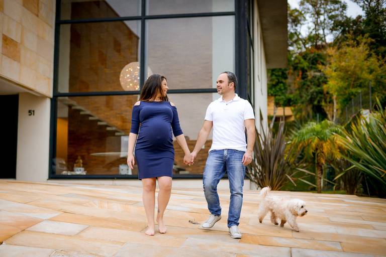 Ensaio gestante lifestyle Tatiane Bot em Campo Largo, pelo melhor fotógrafo de Curitiba e Campo Largo, Michel Druziki.