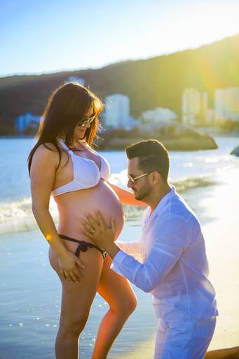 Michel druziki melhor fotografo de curitiba e campo largo ensaio gestante praia fim de tarde ensolarado