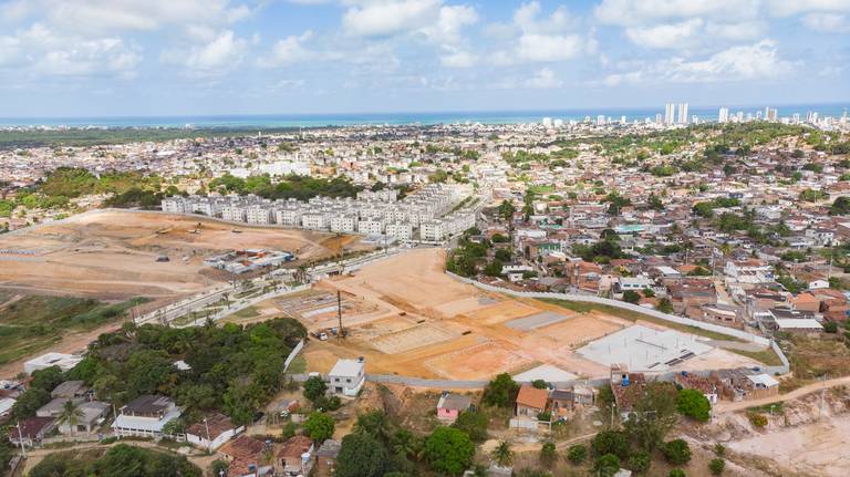 Imagens aéreas com drone