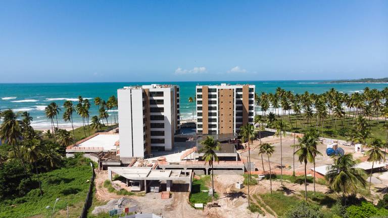 Fotos aéreas de obra