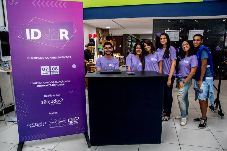 Cobertura do evento interdisciplinarer IDEAR, realizado durante dois dias na universidade São Judas - Campo Unimonte