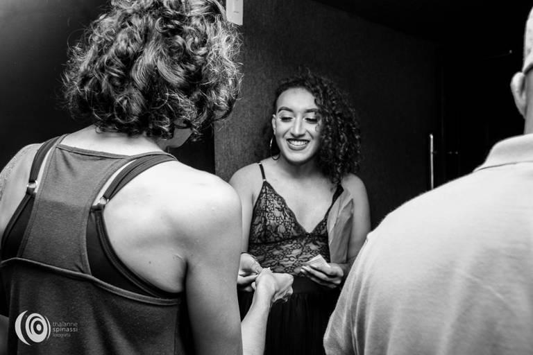 Cobertura da sessão de estréia e formatura das Oficinas Querô 