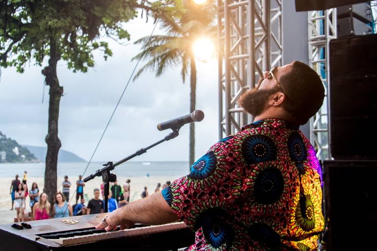 Cobertura de Show para Adriano Grineberg durante a Virada Cultural. 