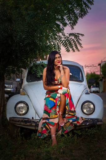 Eu era MUITO LOUCA pra fotografar com esse fusquinha abandonado, até que a Gabi me ajudou a realizar essa vontade e foi cada fotão...!