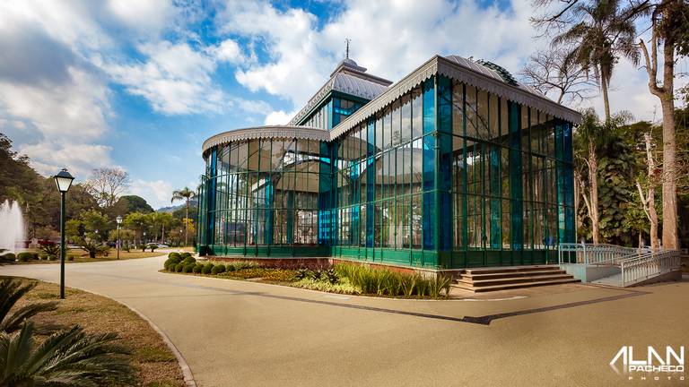 Palácio de Cristal Reformado/ Petrópolis RJ.