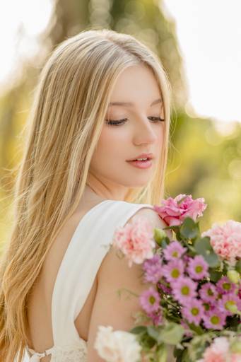 Fotografia de Quinze anos - Ester e Micael Foto- Fotografia de Quinze anos - Ester e Micael Foto - Alice Volbrecht - Flores ensaio de quinze anos 