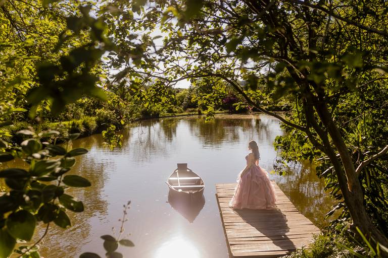 Fotografia de Quinze anos - Ester e Micael Foto - Deck 