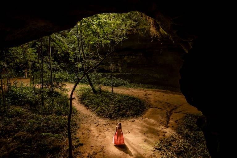 Fotografia de Quinze anos - Ester e Micael Foto - Gruta Nova Esperança do Sul - Maria Eduarda Henker 