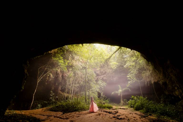 Fotografia de Quinze anos - Ester e Micael Foto - Gruta Nova Esperança do Sul - Maria Eduarda Henker 