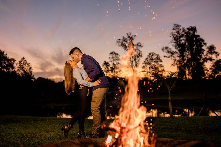Helena e Roger - Ensaio de Casal - Santa Cruz do Sul - Ester e Micael Foto

