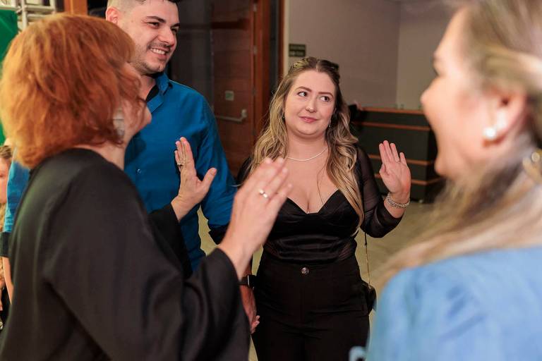 Fotografia de evento; Evento Corporativo; Fotografo de Evento; Alethea Geremia; Unimed; Anjos São Leopoldo; Marilia Toson;