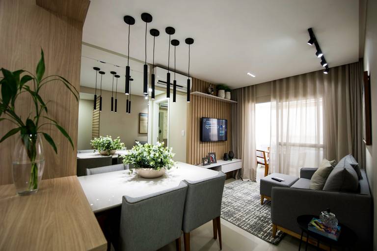 Apartamento decorado
