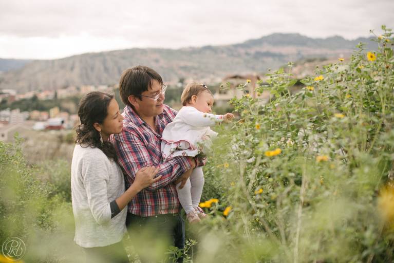 Sesion familiar bebe 