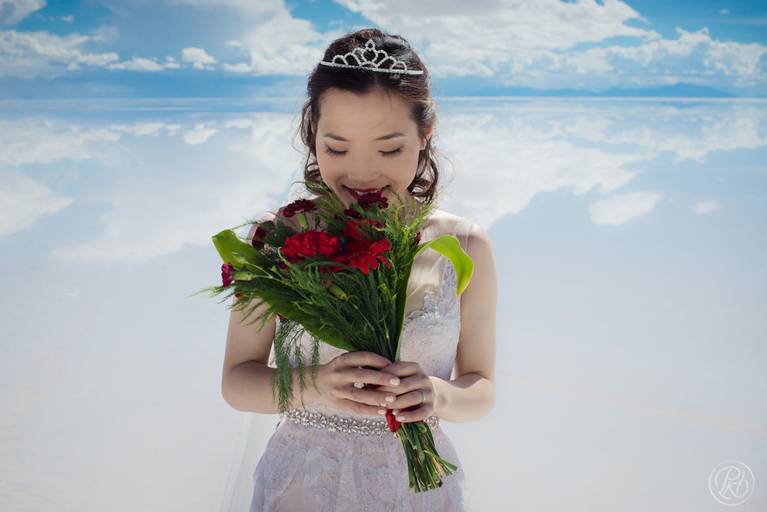 Uyuni Salt flats photoshoot Bolivia