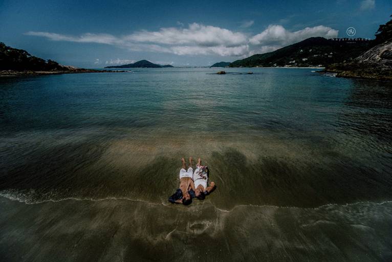 Portfólio Nayara Andrade fotografa de casamento no litoral de São Paulo
