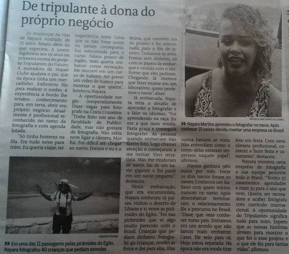 Entrevista contando a trajetória da Nayara A, Gonzaga. CEO da empresa