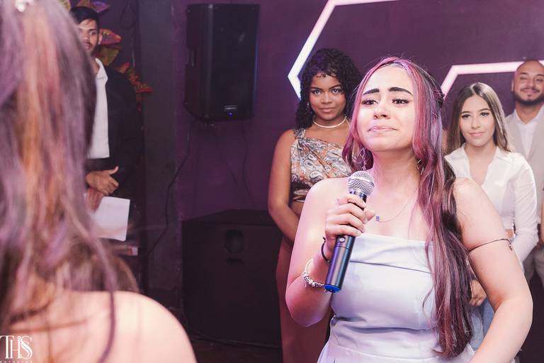 homenagem em festa de debutante 15 anos - fotografa em sbc