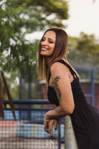 Ensaio feminino em parque na cidade de Santo André