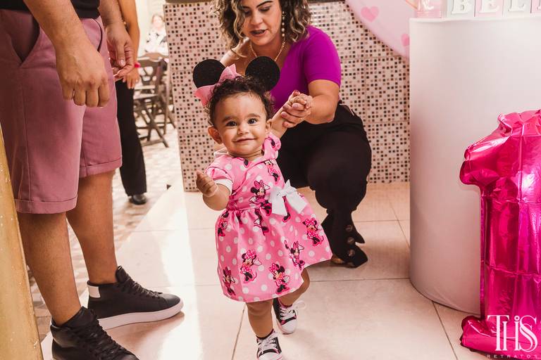 Festa infantil minnie rosa em santo andré