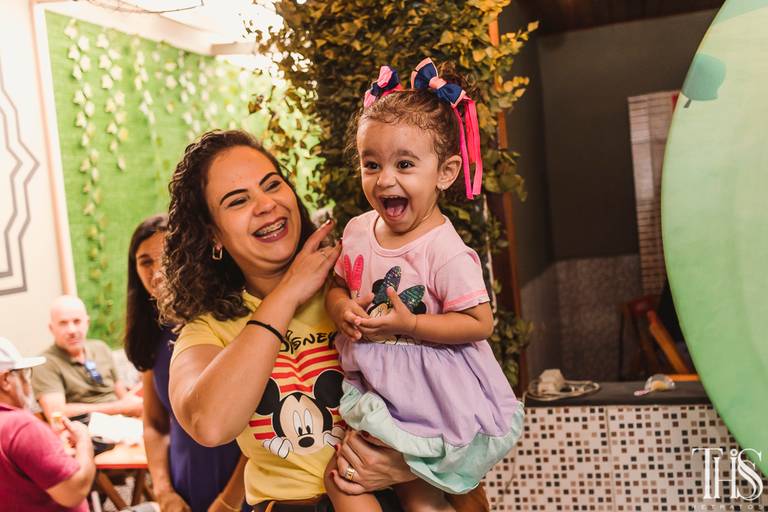 Foto de criança se divertindo em festa infantil em Santo André