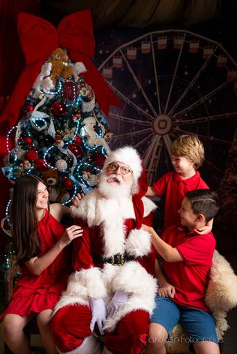 fotos com Papai Noel Indaial