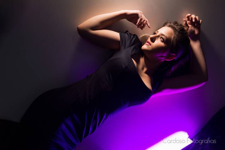 fotografia diferente com luz de lec