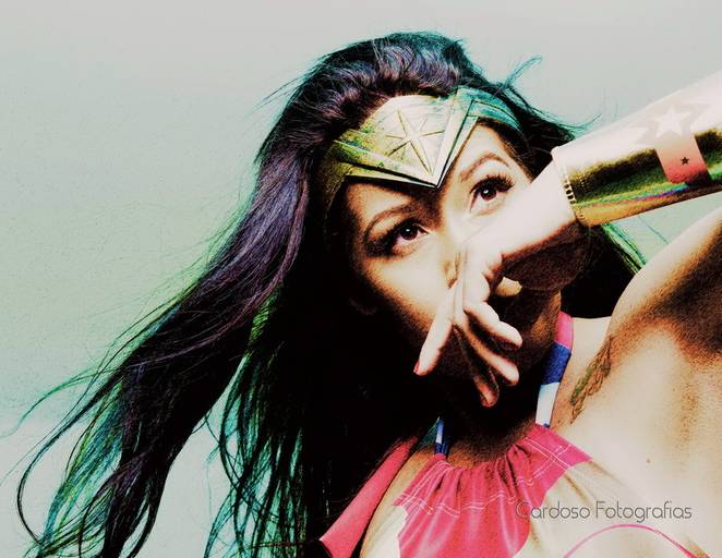 ensaio tematico feminino mulher maravilha fantasia