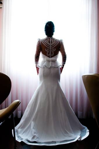 Vestido Karla Vivian. Salão da Margarete Blumenau
