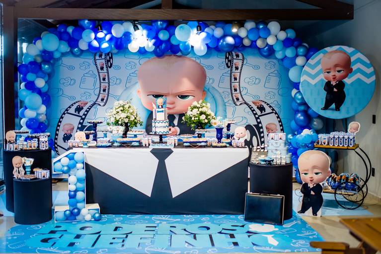 Aniversário menino Blumenau tema Poderoso Chefinho. Fotos: Cardoso Fotografias