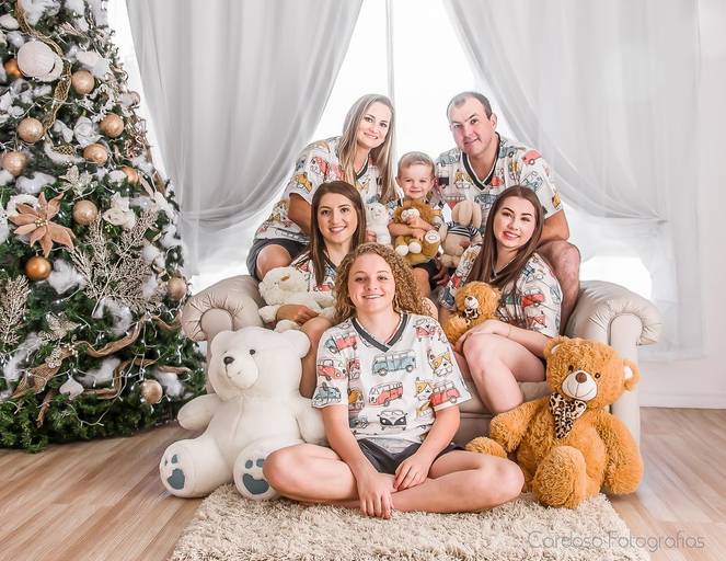 Ensaio de Natal em família
