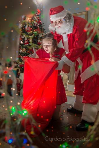 sessao de fotos com papai noel blumenau indaial