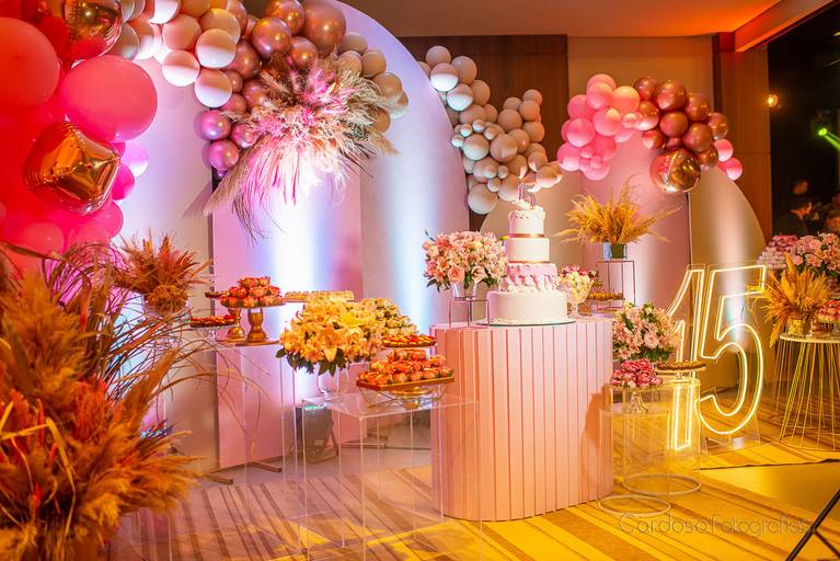 Decoração aniversário 15 anos Indaial
