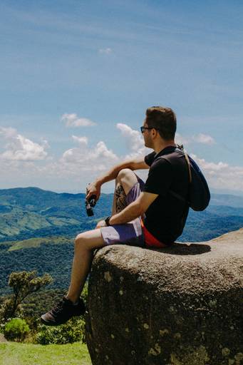 Foto da vista da Pedra da Macela, Cunha - 2022. Fotógrafa de viagens, fotografia de paisagem.