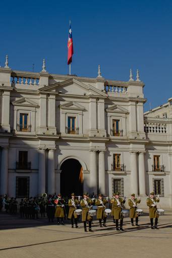 Palácio La Moneda - Santiago, Chile - Agosto 2022