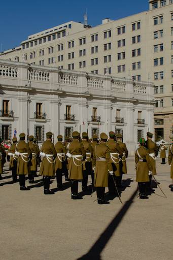 Palácio La Moneda - Santiago, Chile - Agosto 2022