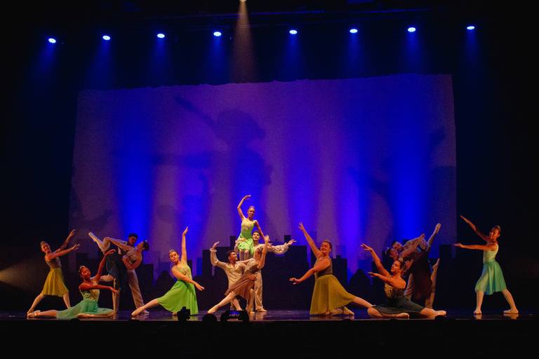 Apresentação final de balé em São José dos Campos, SP, Outubro/2022.